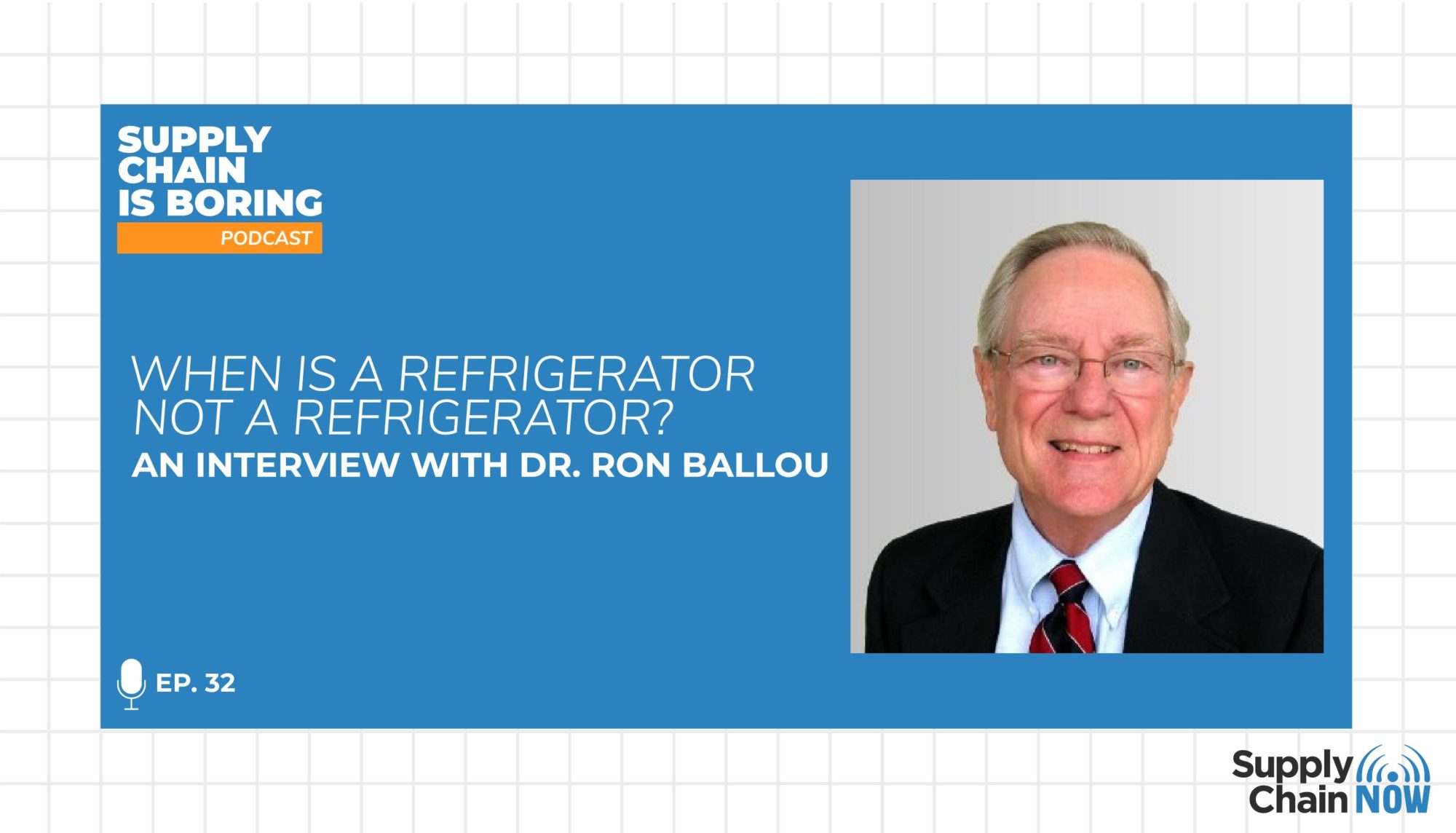 When is a refrigerator not a refrigerator? An Interview with Dr. Ron Ballou