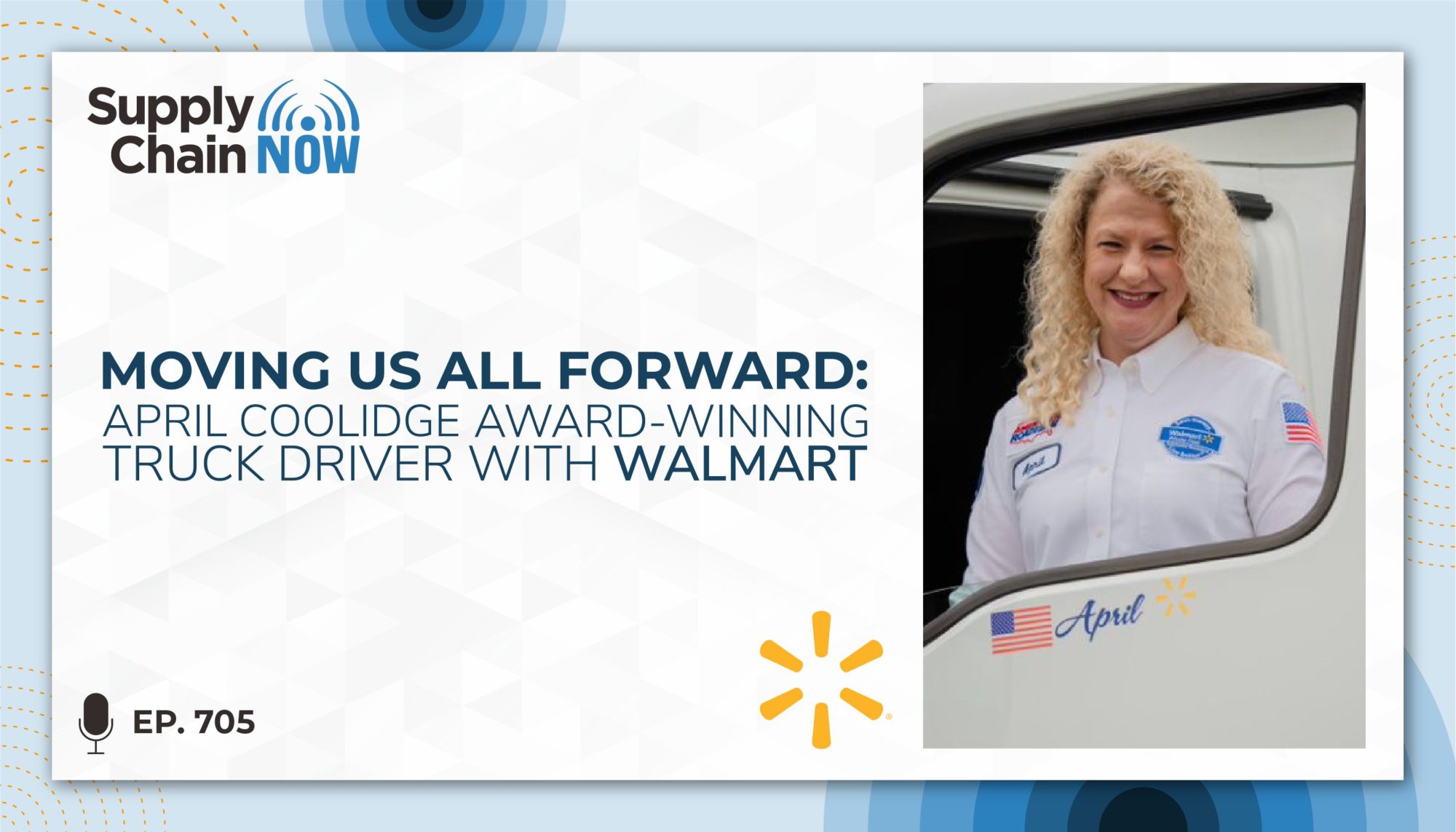 April Coolidge, Walmart's Award-Winning Truck Driver